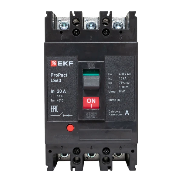 EKF mccb-63-15-3-20-ls