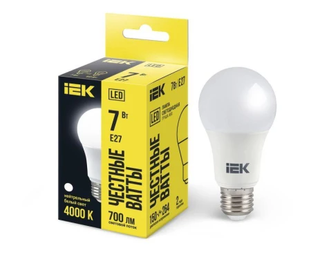 IEK LLE-A60-7-230-40-E27