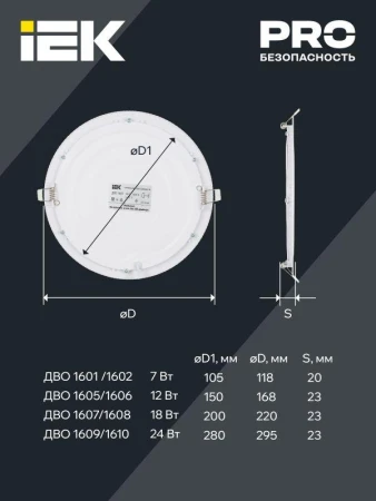 IEK LDVO0-1605-1-12-K02
