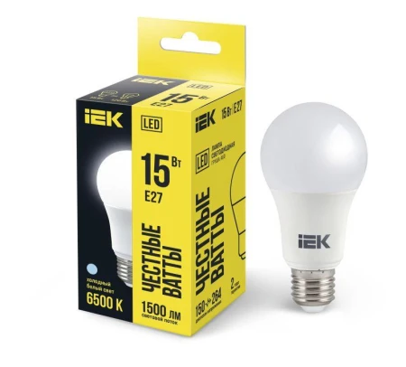 IEK LLE-A60-15-230-65-E27