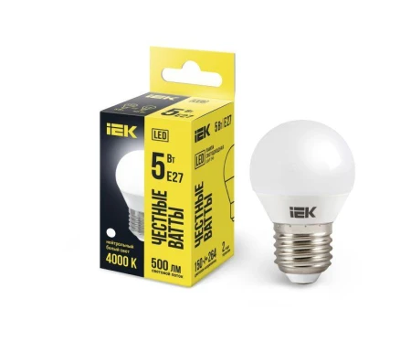 IEK LLE-G45-5-230-40-E27