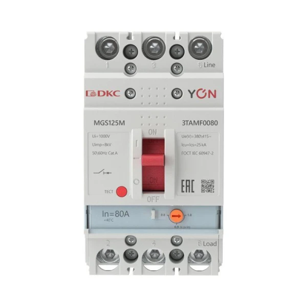 YON (группа DKC) MGS125M-3TAMF0080